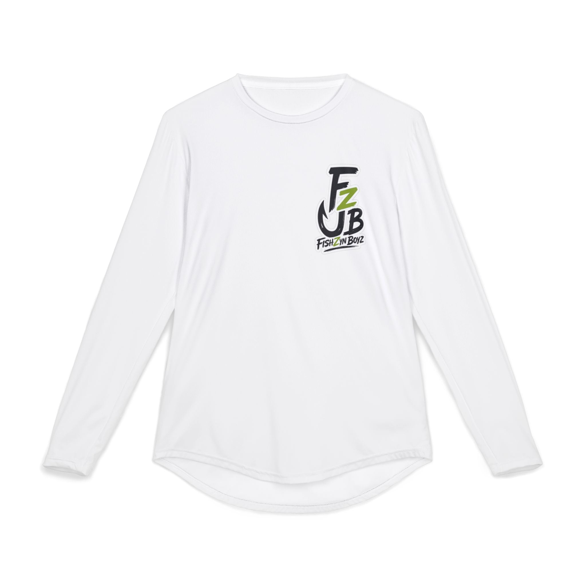 Fishing Long Sleeve Shirt - "FishzynBoyz" UV Protection Performance Tee