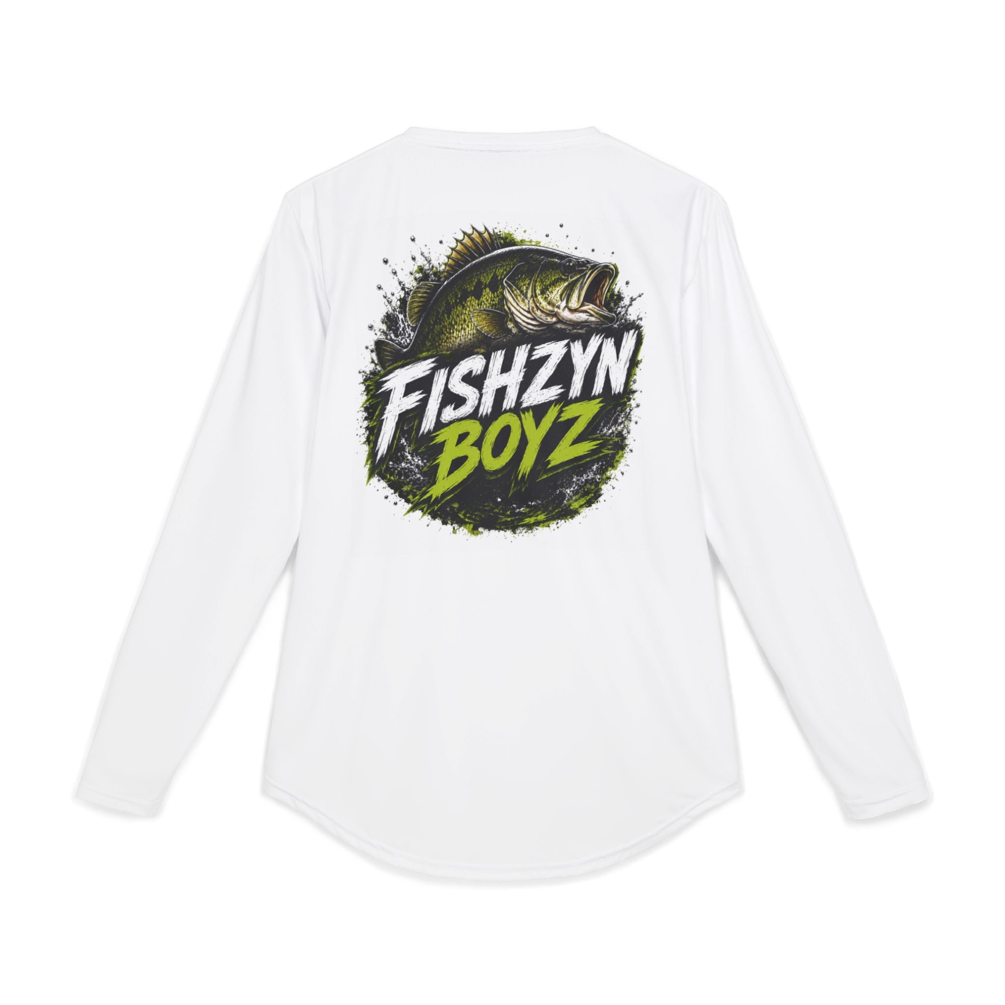 Fishing Long Sleeve Shirt - "FishzynBoyz" UV Protection Performance Tee