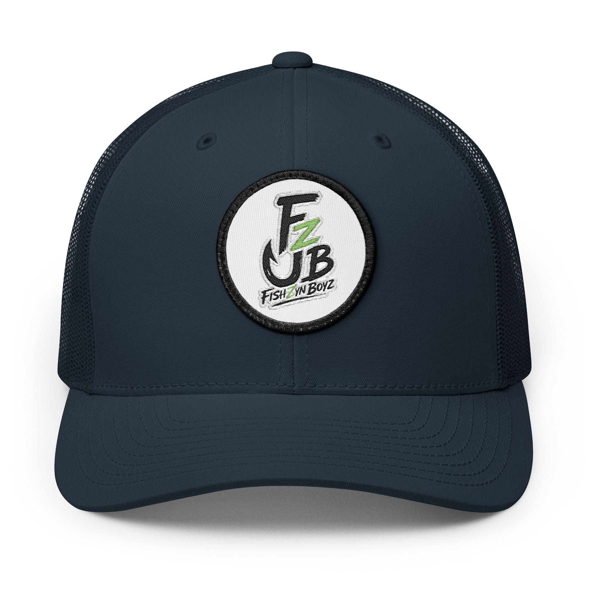Fishzyn Boyz Trucker Cap with Patch (Embroidery)
